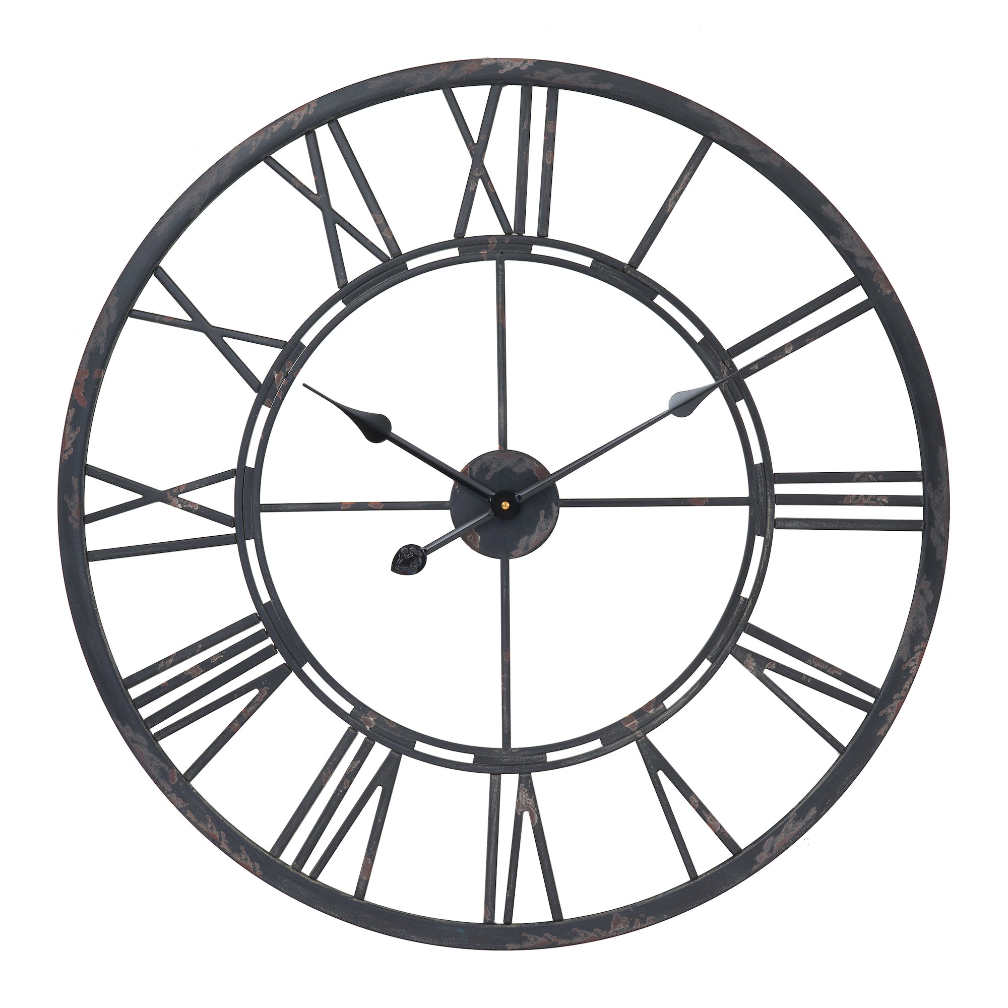 Loft97 CL6XX Oversized Roman Round Wall Clock, 27