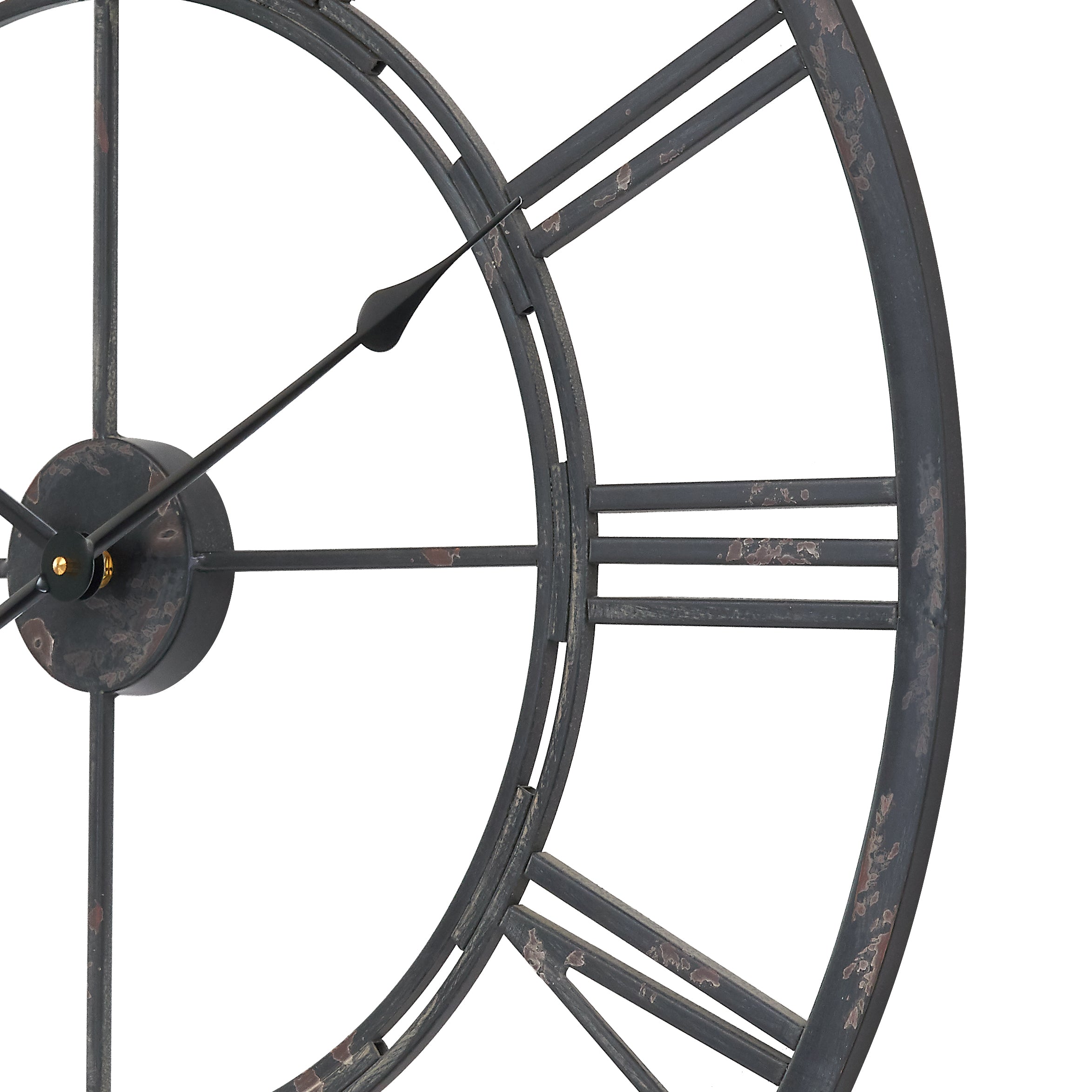 Loft97 CL6XX Oversized Roman Round Wall Clock, 27