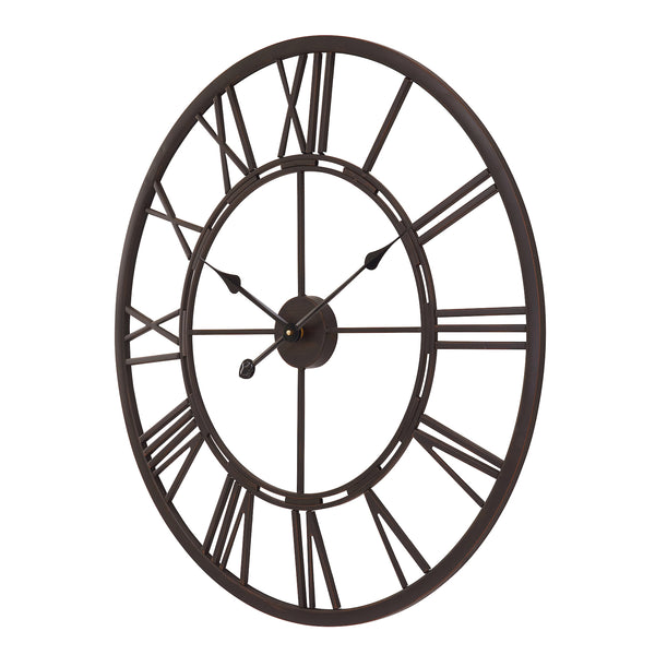Loft97 CL6XX Oversized Roman Round Wall Clock, 27" Diameter