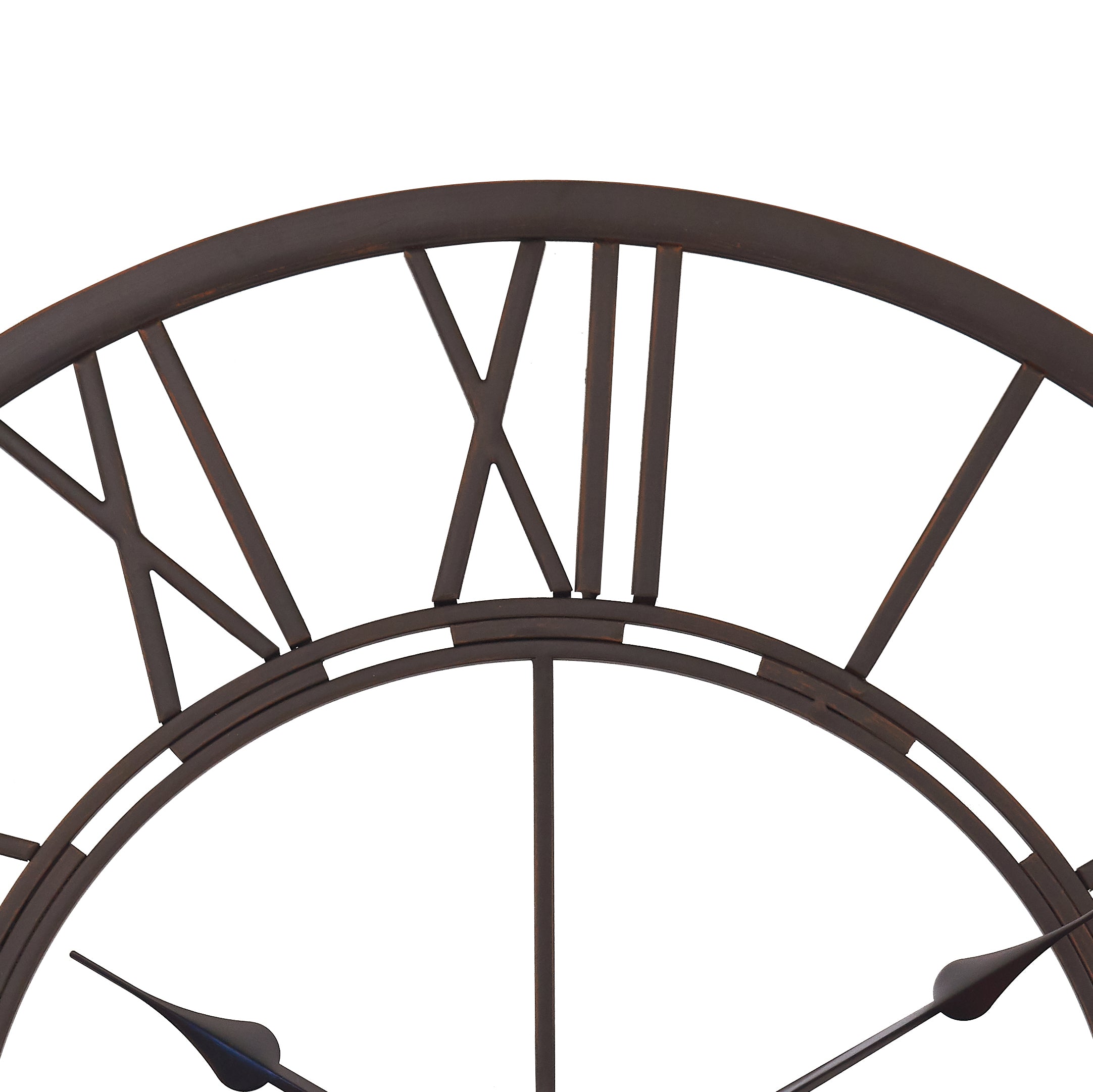 Loft97 CL6XX Oversized Roman Round Wall Clock, 27
