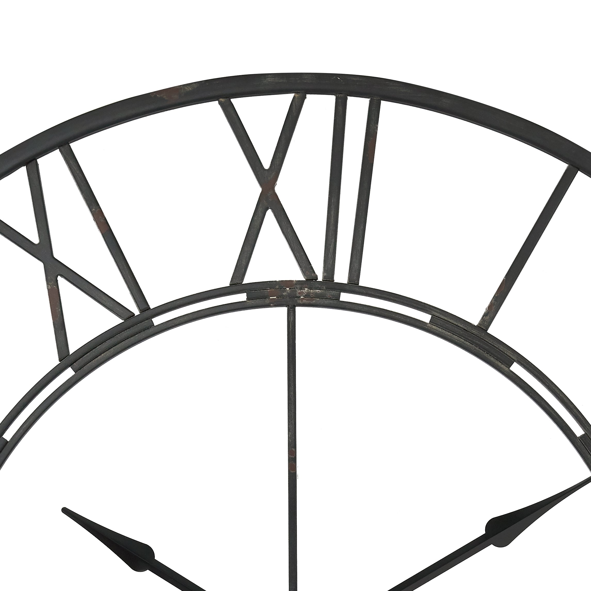 Loft97 CL7XX Oversized Roman Round Wall Clock, 43.5