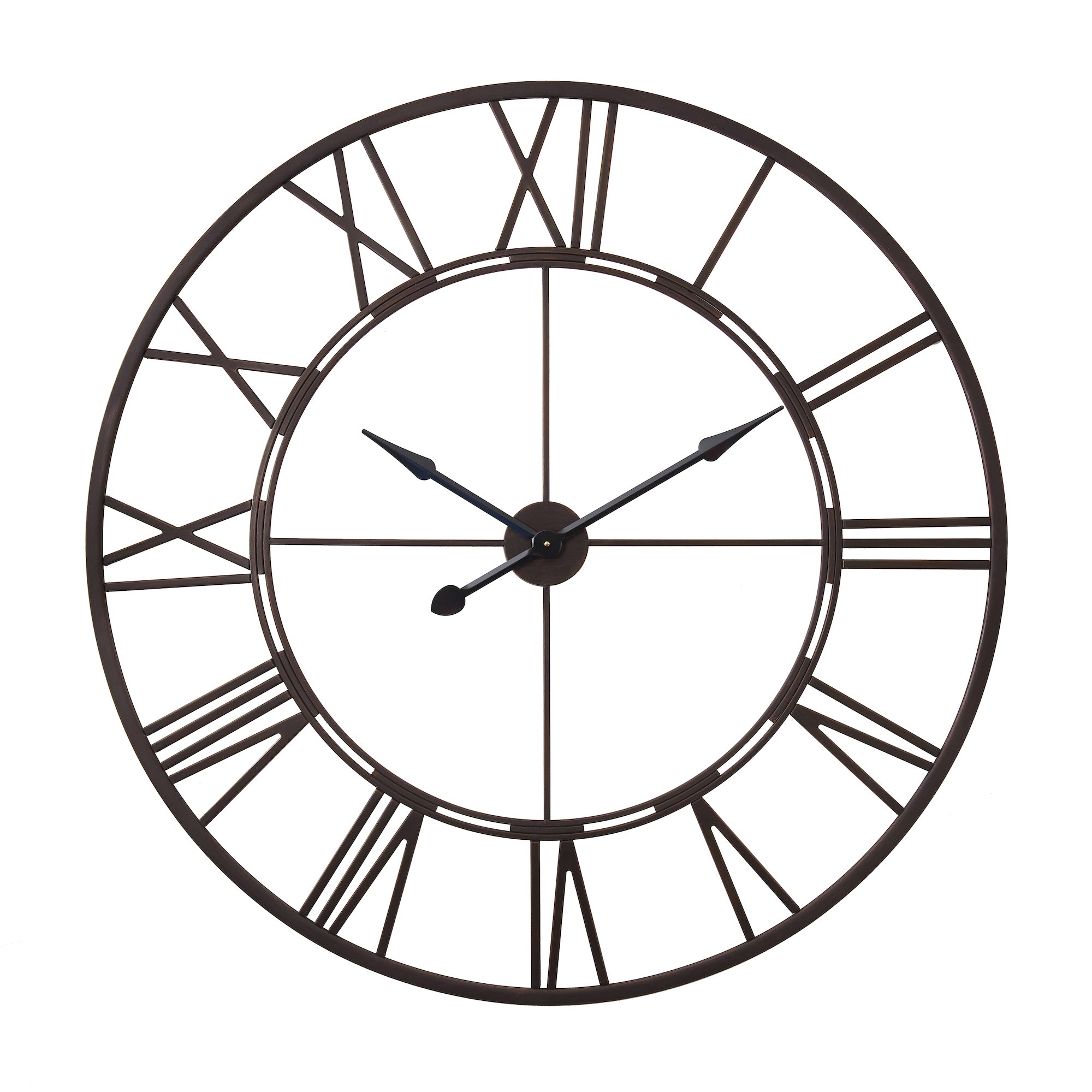Loft97 CL7XX Oversized Roman Round Wall Clock, 43.5
