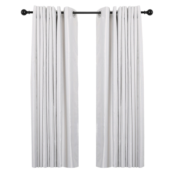 Loft97 D32XX Curtain Rod with Round Finials, Adjustable Length 28-48"