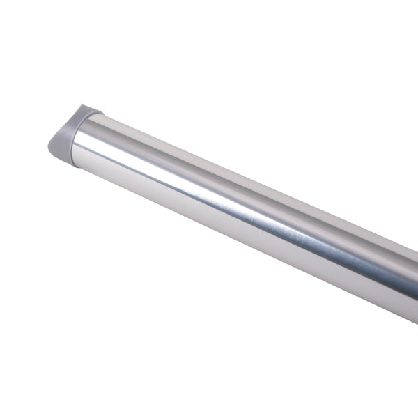 Loft97 VS1SS Rustproof Vertical Ceiling Support Bar for L-Shaped Corner Rod, Chrome