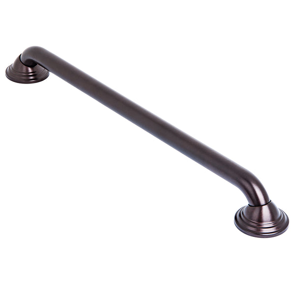 Loft97 GB24RB Decorative Shower Safety Grab Bar, 24", Bronze