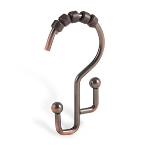 Loft97 HK3RB Double Roller Shower Hook, Oil Rubbed Bronze