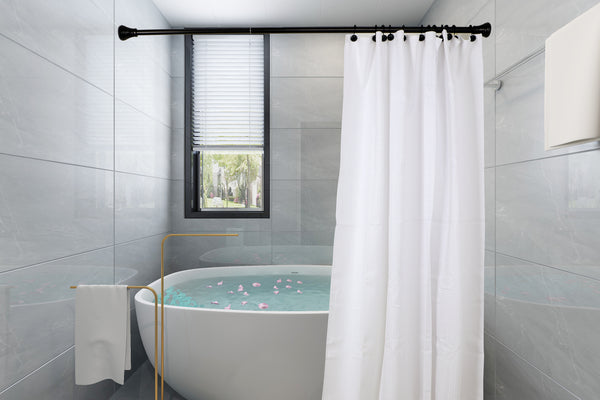 Loft97 HK6XX Beatrice Shower Curtain Hooks, Shower Curtain Hooks for Bathroom Shower Rods Curtains, Set of 12