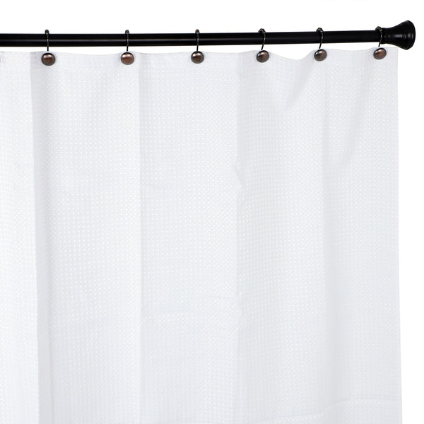 Loft97 HK6XX Beatrice Shower Curtain Hooks, Shower Curtain Hooks for Bathroom Shower Rods Curtains, Set of 12