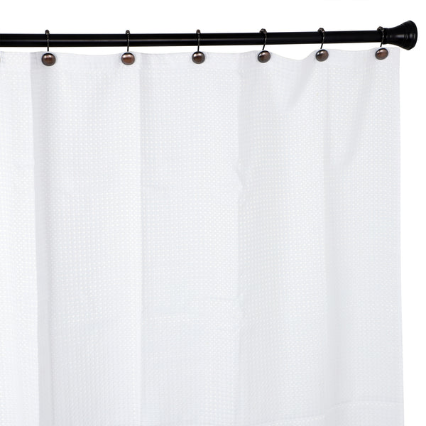 Loft97 HK7XX Ball Shower Curtain Hooks, Rustproof Aluminum Shower Curtain Hooks for Bathroom Shower Rods Curtains, Set of 12