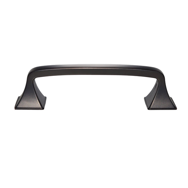 Brax Cabinet Pull Handle, Oil Rubbed Bronze, 4" or 5" Center to Center - Loft97 - 9