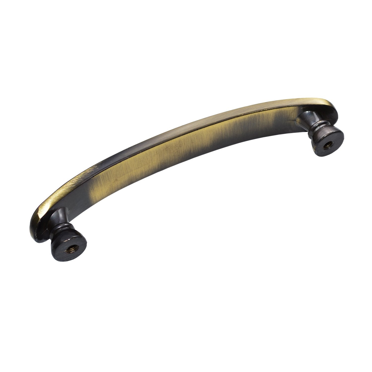 Loft97 HW265PLAB021 Roma Pull Handle - Decorative Cabinet Drop Pull Handles for Cabinets and Drawers - Vintage Cabinet Hardware with Hand Finished Antique Brass - Metal Drawer Pull Handle, 3.8" Center to Center