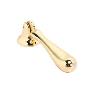 Loft97 HW269PLGD011 Danbury Cabinet Ring Pull Knob - Decorative Cabinet Drop Pull Knobs for Cabinets and Drawers - Vintage Cabinet Hardware with Hand Finished Polished Gold - Metal Drawer Pull Knobs 2.7"