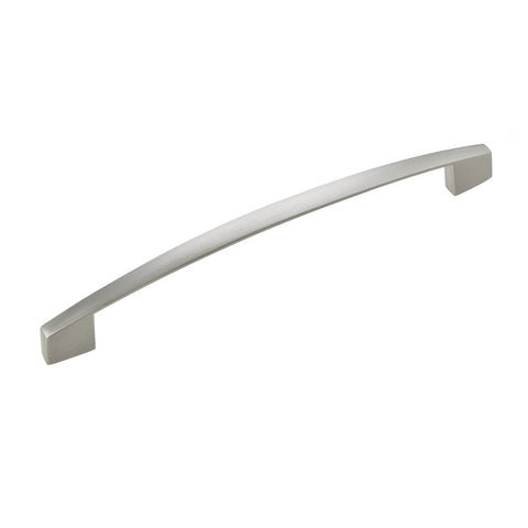Loft97 HW291PLBN021 Apollo Cabinet Pull, 6.4" Center to Center, Brushed Nickel