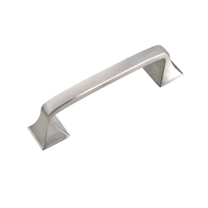Brax Cabinet Pull Handle, Brushed Nickel, 4" or 5" Center to Center - Loft97 - 2