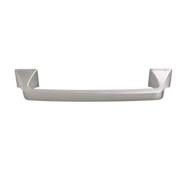Brax Cabinet Pull Handle, Brushed Nickel, 4" or 5" Center to Center - Loft97 - 3