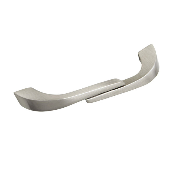 Criss Pull Cabinet Handle, Brushed Nickel, 2.5" or 4" Center to Center - Loft97 - 5