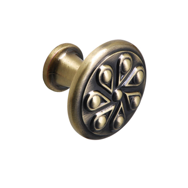 Ciel Antique Brass Cabinet Knob - Loft97 - 4