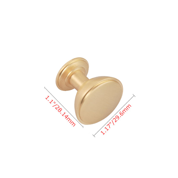 Loft97 HW421-424RG Cabinet knob/Pull, Rose Gold, knob/3.75"/5"/6.3" center to center